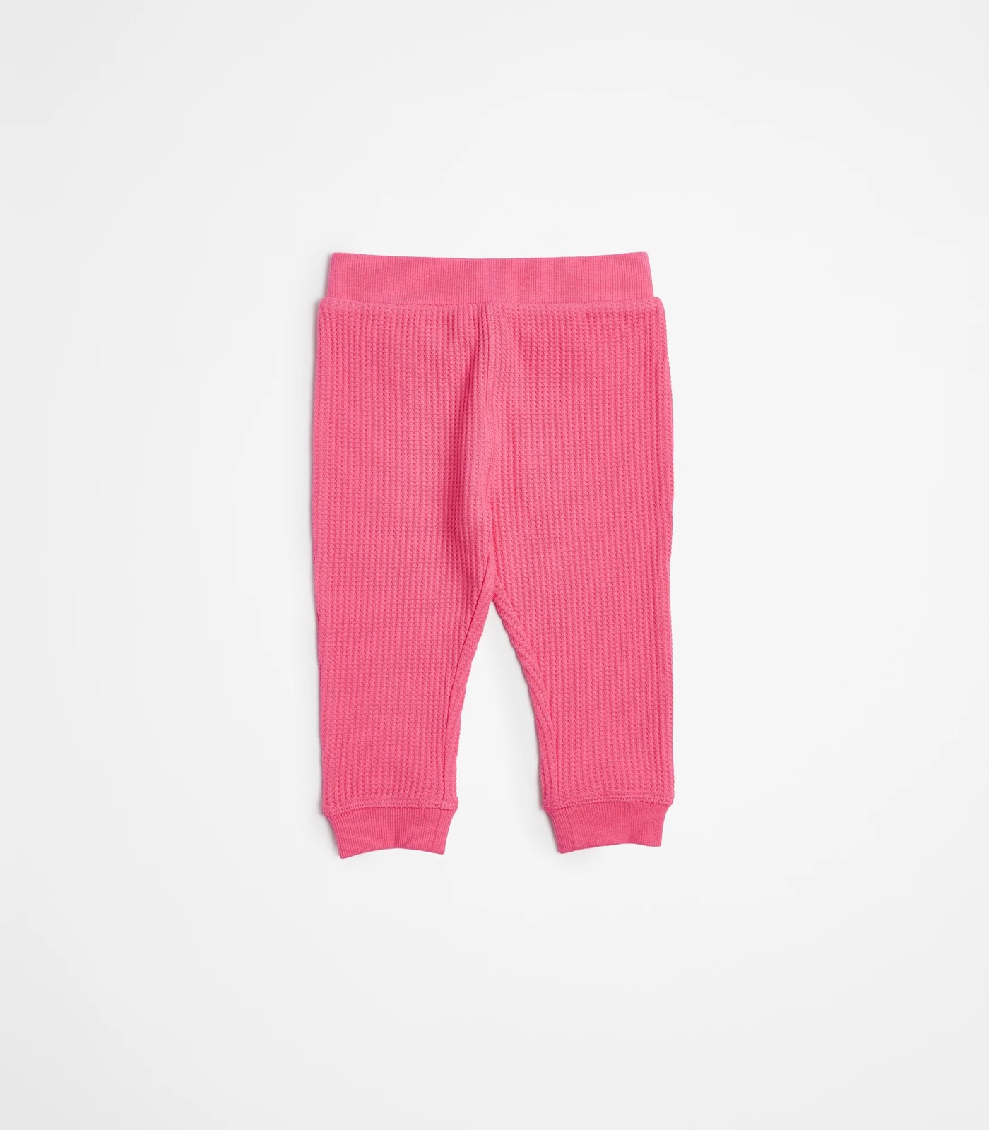 Baby Waffle Trackpants - Hot Pink