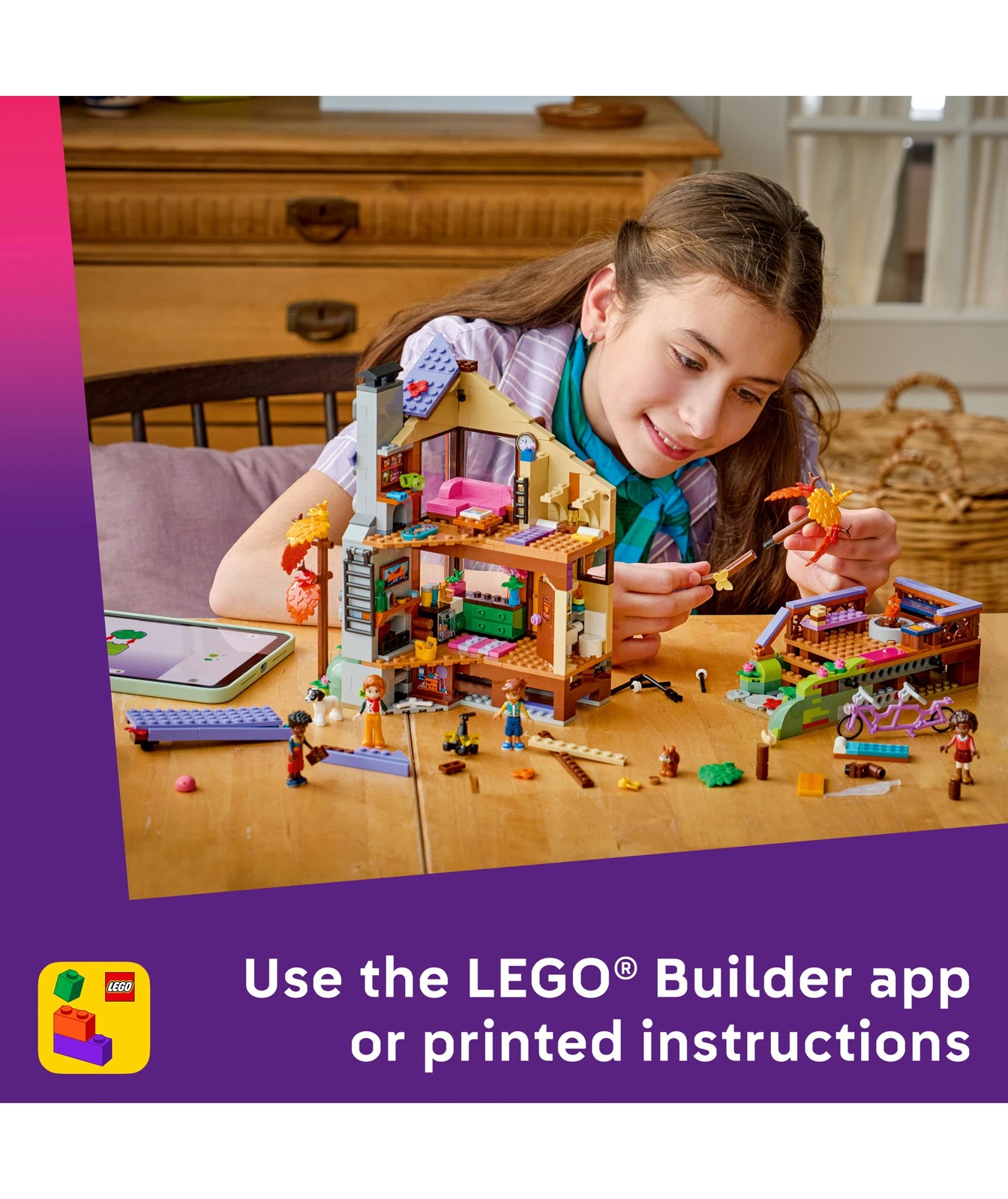 LEGO® Friends Cosy Autumn Forest Cabin 42705 5 of 6