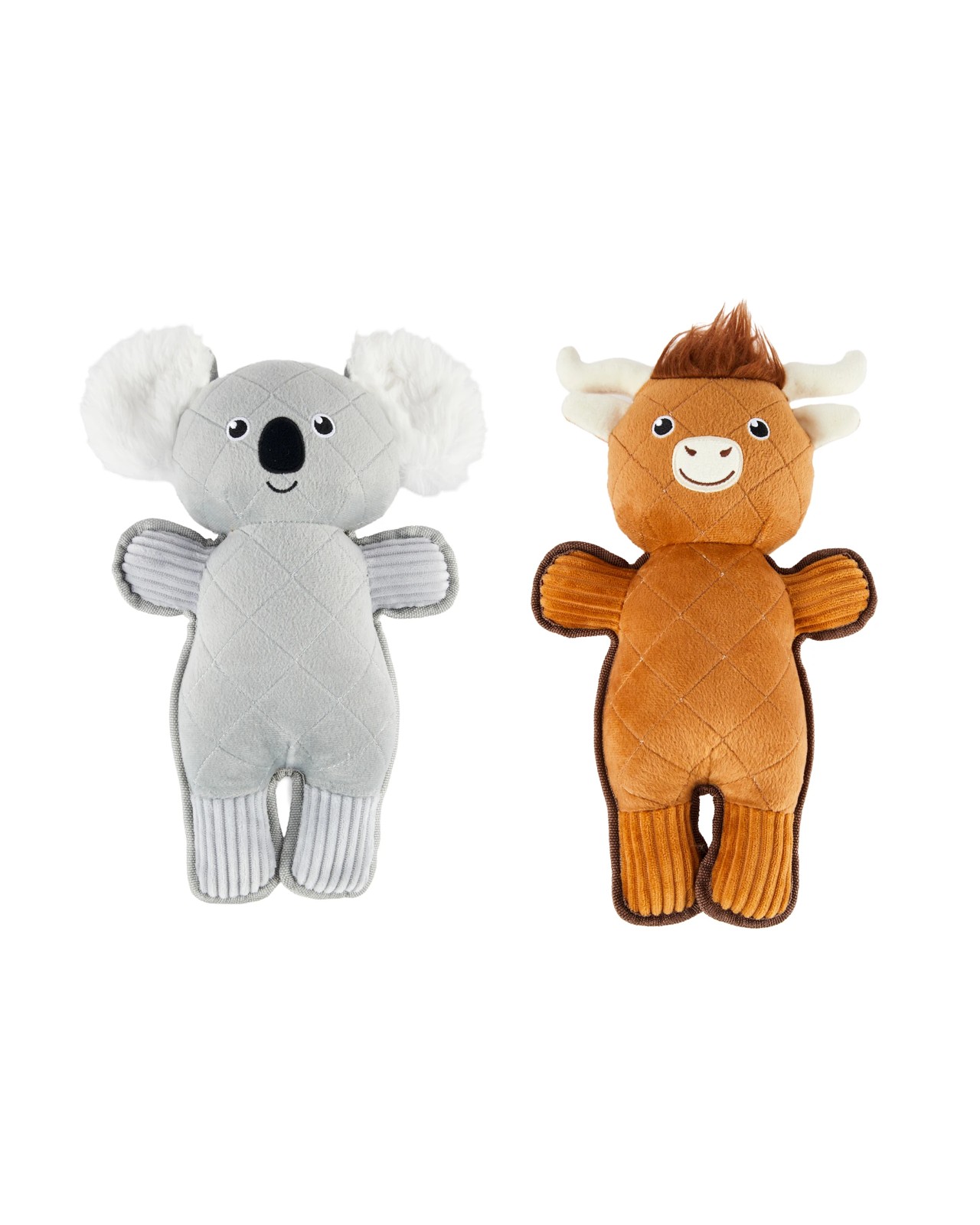Anko Pet Tough Toy Koala / Cow Toy- Assorted 2 of 4