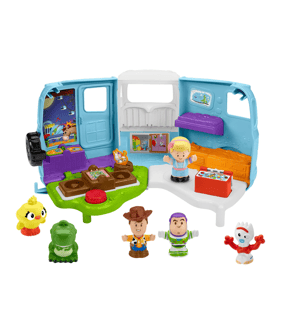 Fisher-Price Little People Disney & Pixar Toy Story RV Adventure Toddler Playset & 6 Figures
