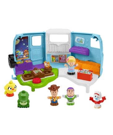 Fisher-Price Little People Disney & Pixar Toy Story RV Adventure Toddler Playset & 6 Figures