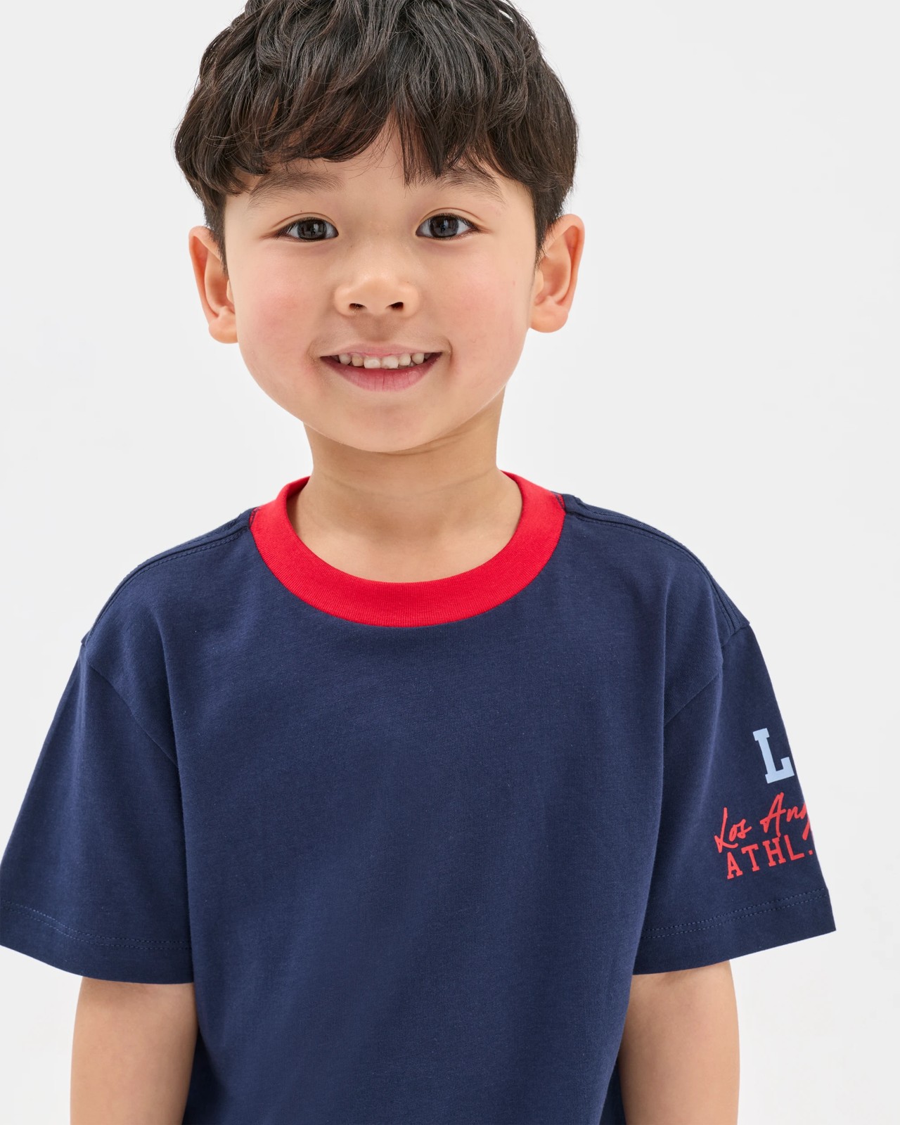 Australian Cotton Short Sleeve T-Shirt - Navy 3 of 6