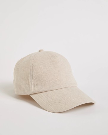 Cotton Linen Blend Cap