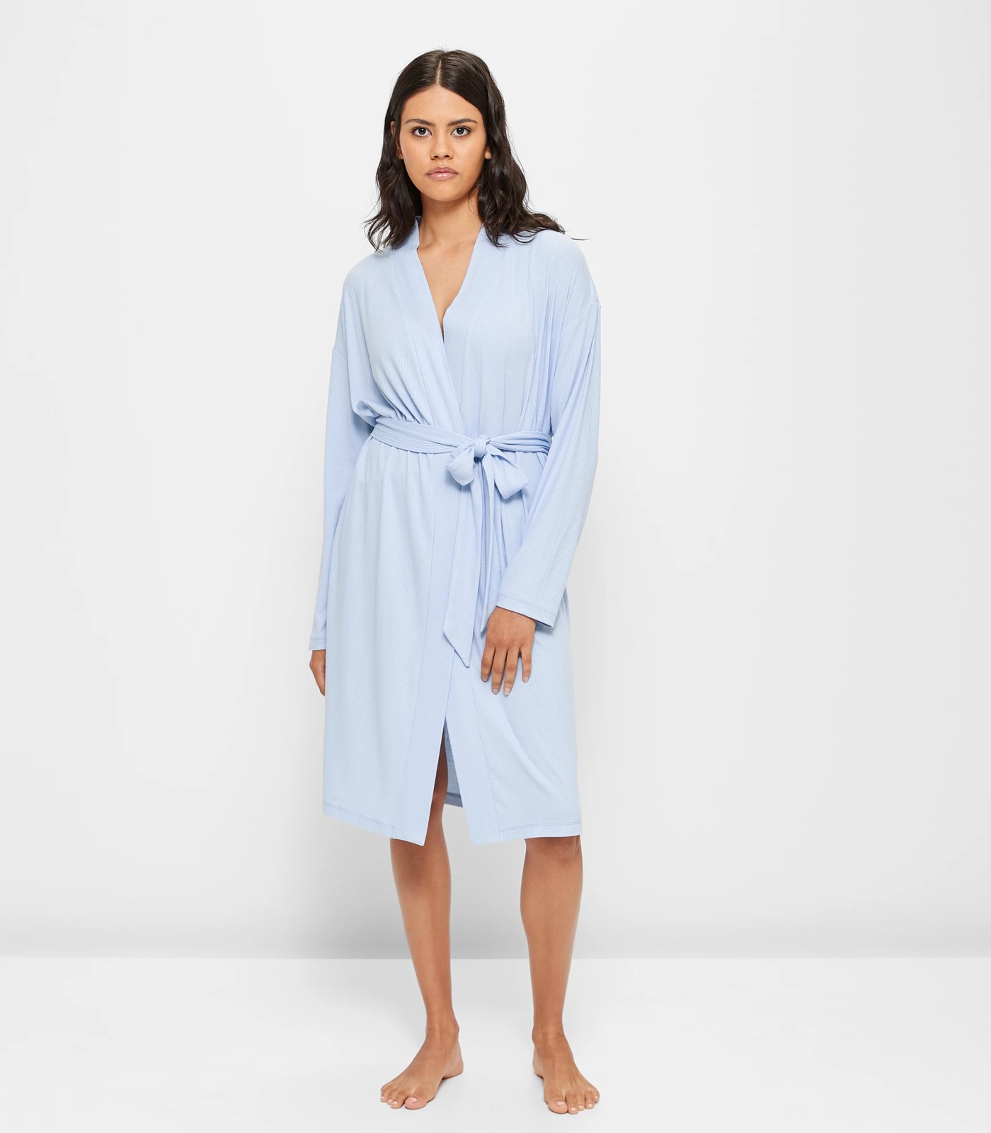 Ribbed Sleep Robe | Target Australia