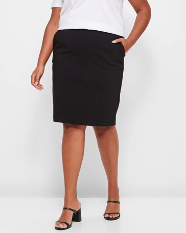 Black work skirt clearance game