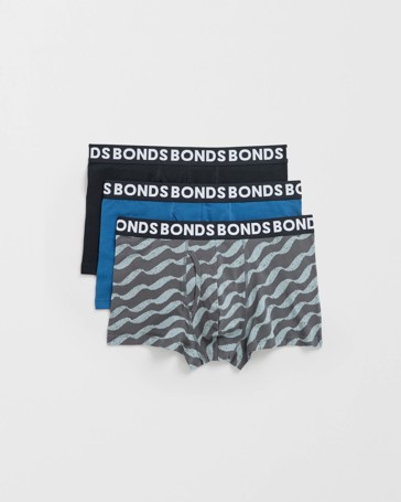 Bonds Cotton 3 Pack Everyday Trunks