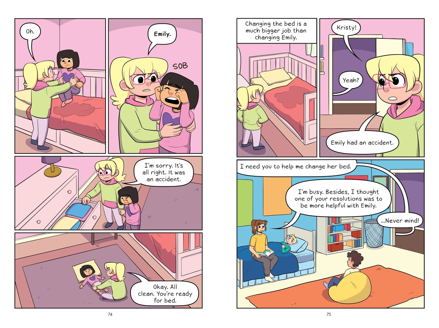 Baby-Sitters Little Sister: Karen's New Year by DK Yingst - Book 3 of 3