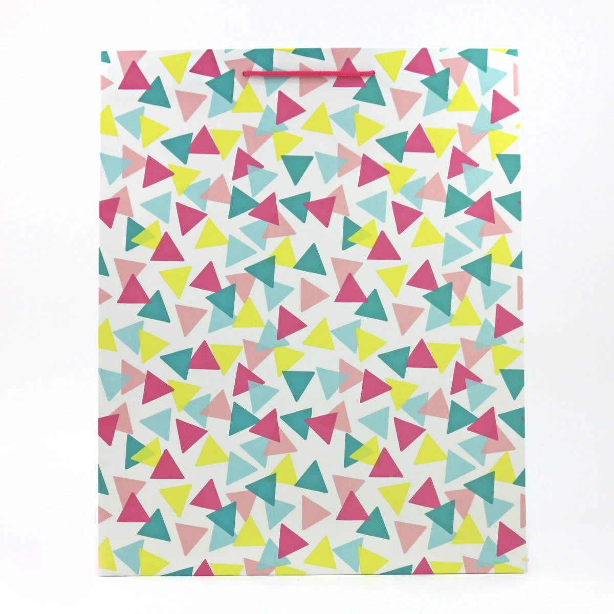 Hallmark Gift Bag - Jumbo, Colourful Triangles 2 of 2