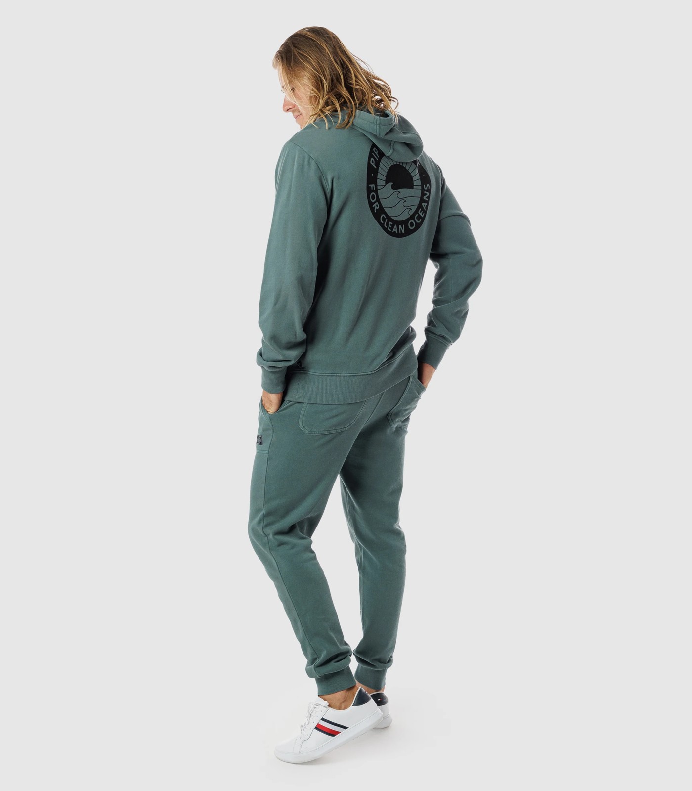 Piping Hot Clean Oceans Print Hoodie 3 of 4