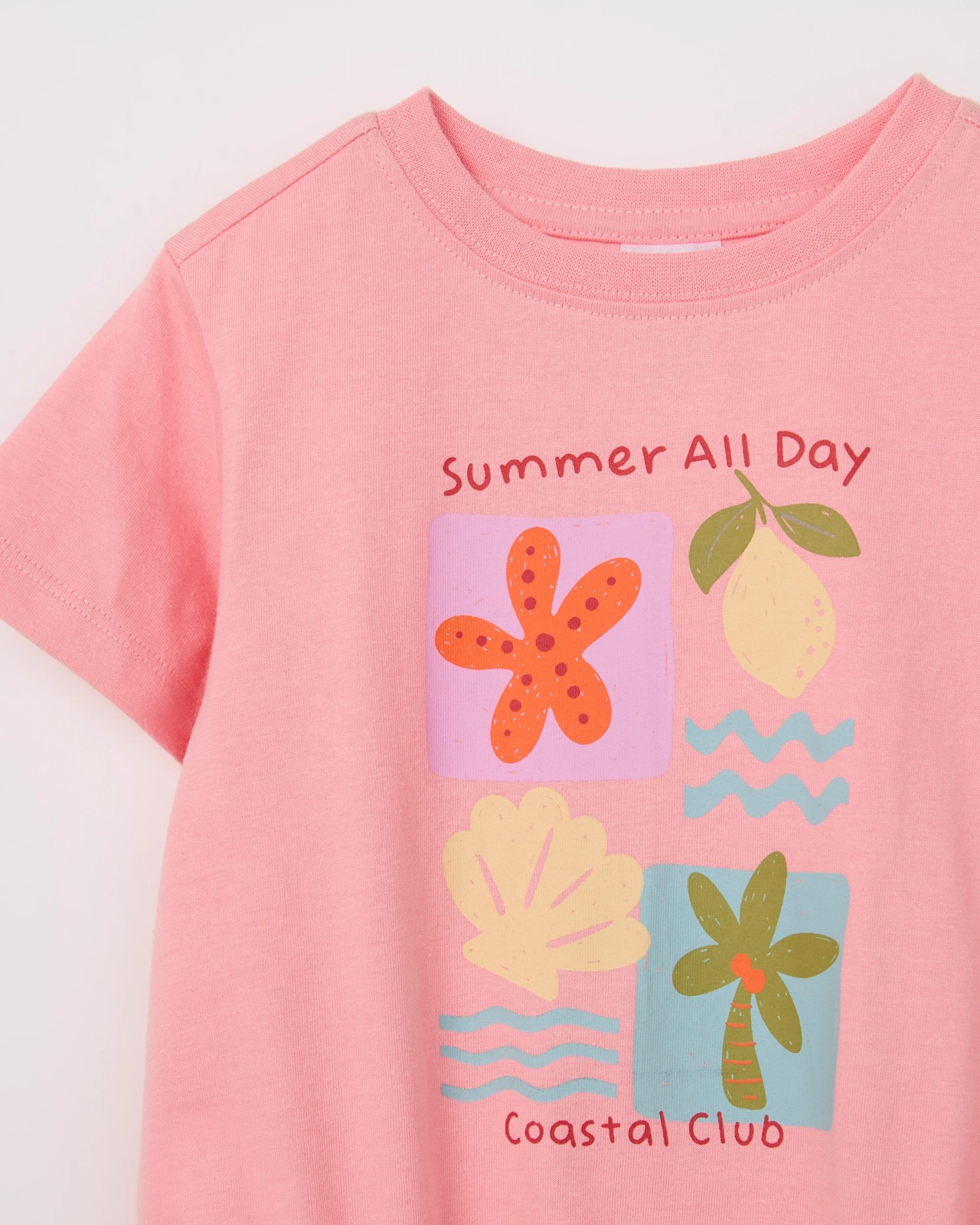Baby Organic Cotton Short Sleeve Bubble Bodysuit - Pink Icing 2 of 2