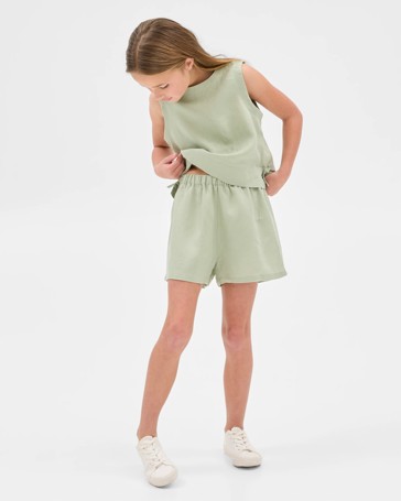 European Linen Shorts