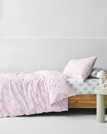 Aviana Swan Australian Cotton Quilt Cover Set