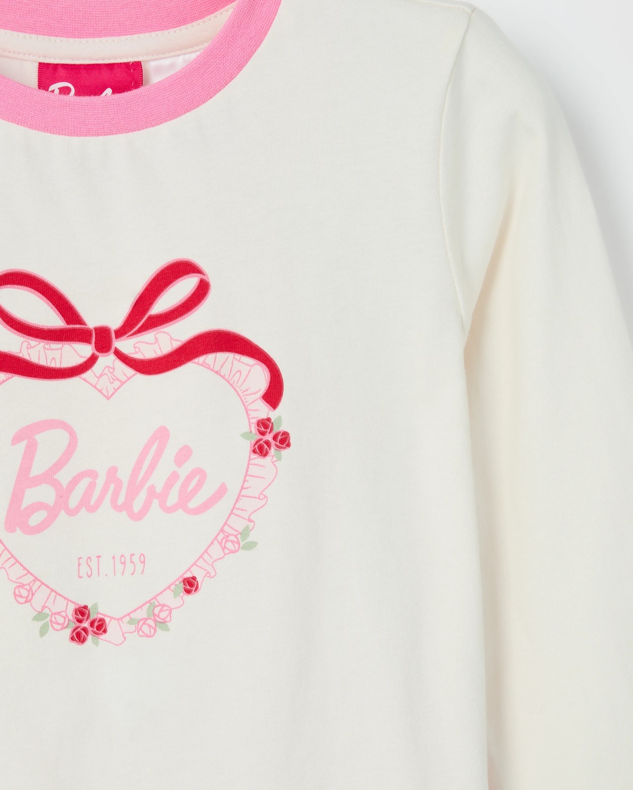 Barbie Australian Cotton 2 Pack Younger Girls Pyjama Set 4 of 5