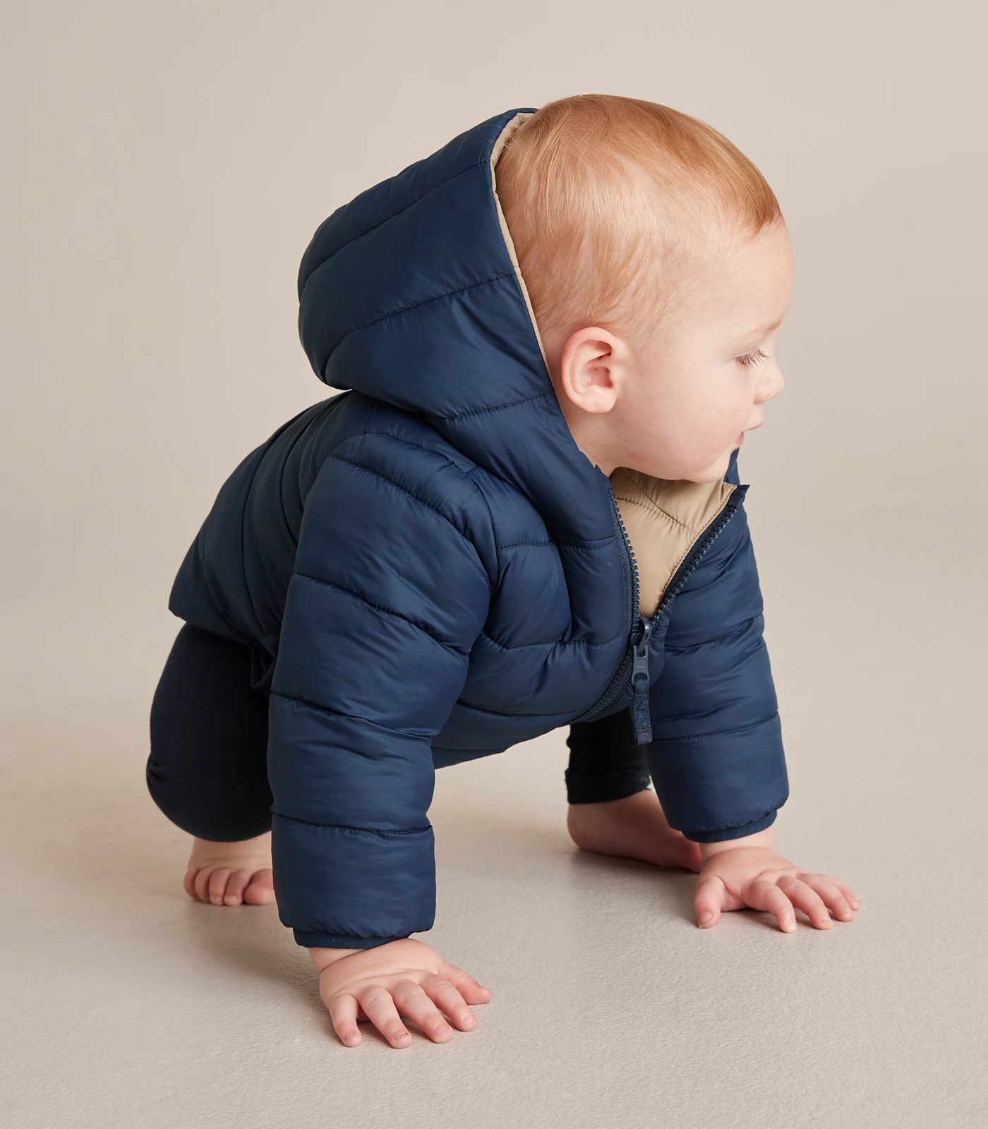 Puffer store coat baby