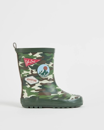Camo Adventure Rainboots