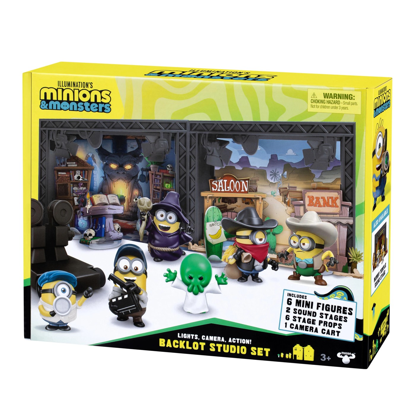 Illumination's Minions & Monsters Backlot Studio Set 4 of 5