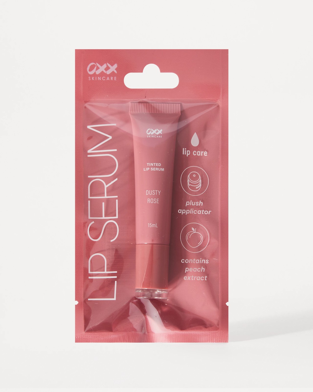 OXX Skincare Lip Care Tinted Lip Serum 15ml - Dusty Rose 4 of 5