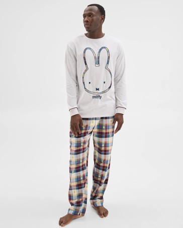 Family Matching Australian Cotton Easter Mens Pyjama Set - Miffy