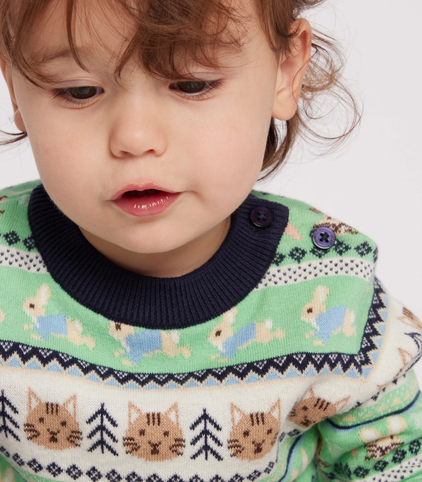 Peter Rabbit Baby Intarsia Knit Jumper | Target Australia