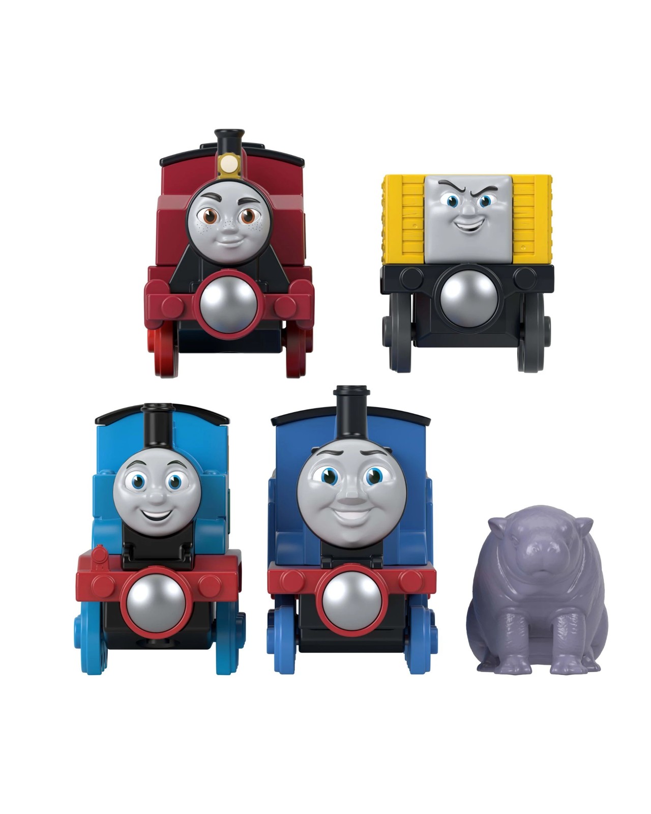 Thomas & Friends Sodor Animal Park Die-Cast Multipack with Toy Trains & Hippo Toy 2 of 3