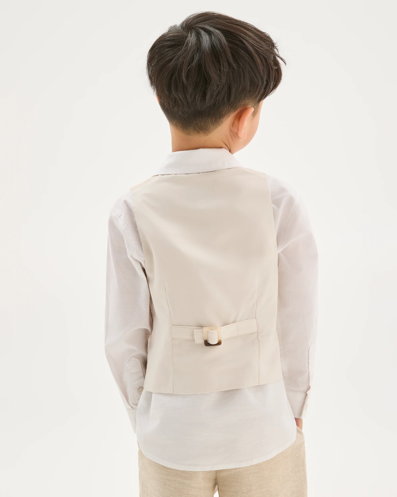 Linen Blend Suiting Vest 5 of 6