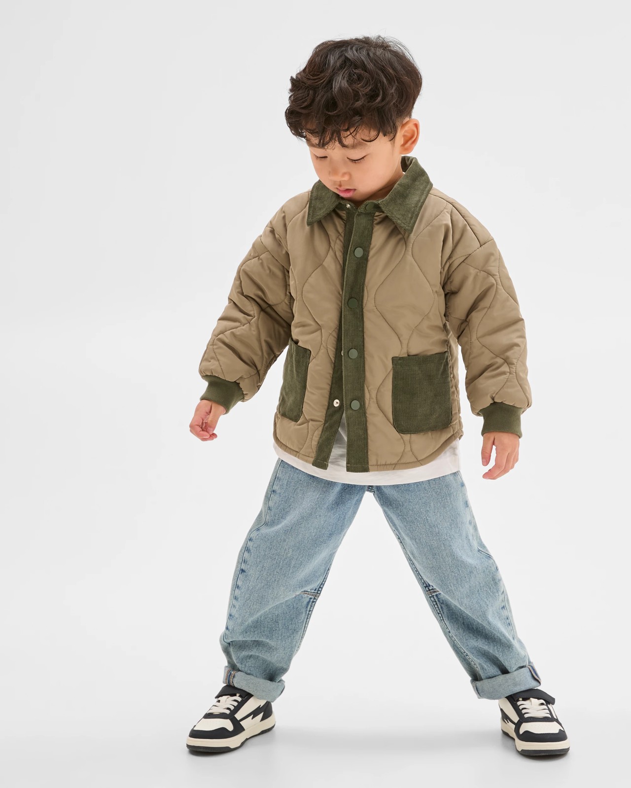 Quilted Puffer Collar Jacket 4 of 5