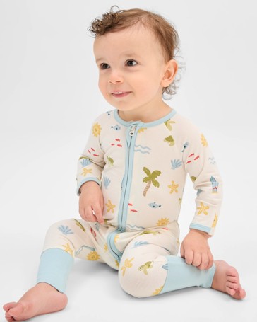 Baby Organic Cotton Footless Coverall