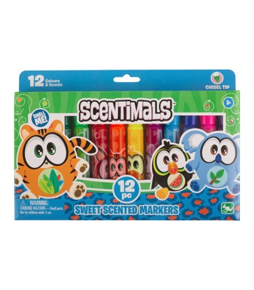 Scentimals Scented 12 Markers