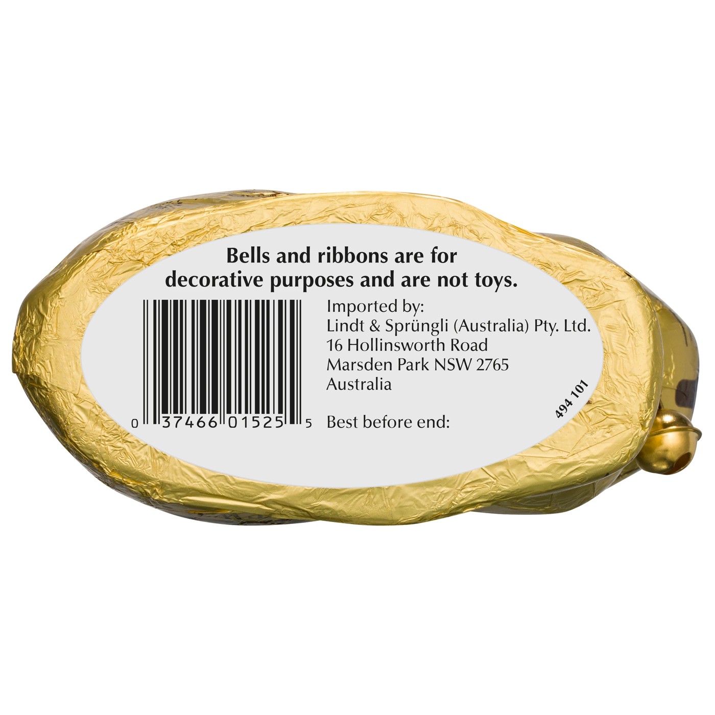 Lindt Milk Chocolate Gold Bunny 100g 3 of 6