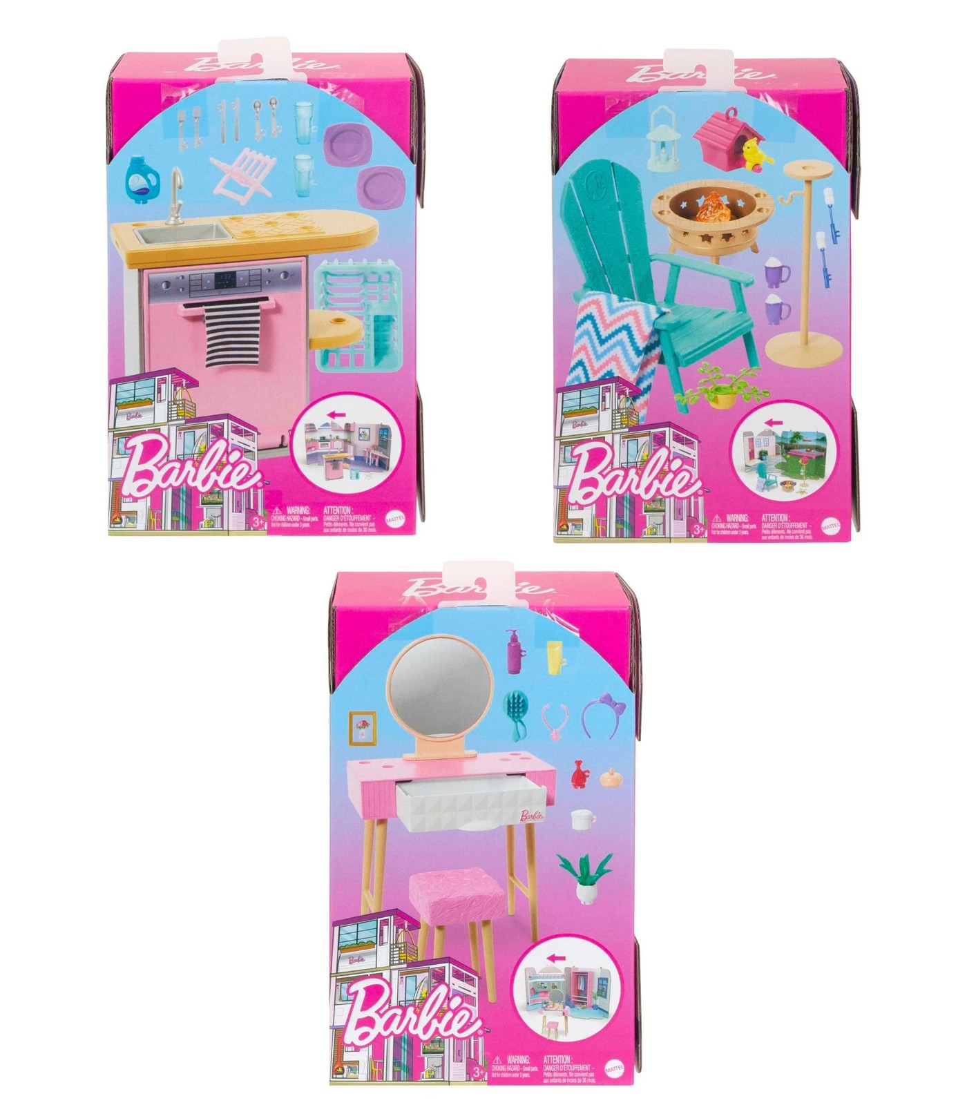 Barbie doll best sale furniture australia