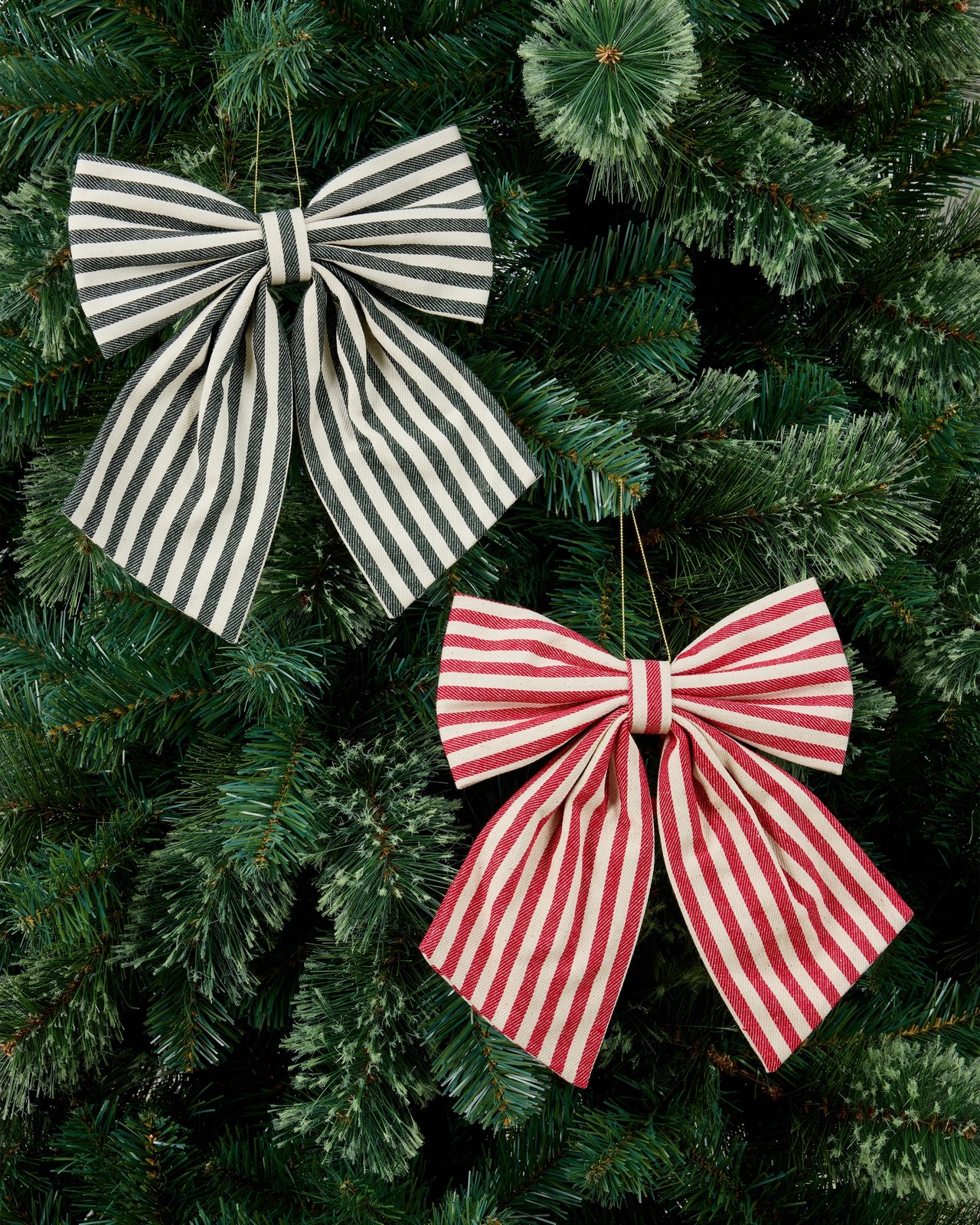 Anko 2 Pack Medium Stripe Bows - Assorted 4 of 5