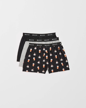 Maxx Australian Cotton 3 Pack Knit Boxers