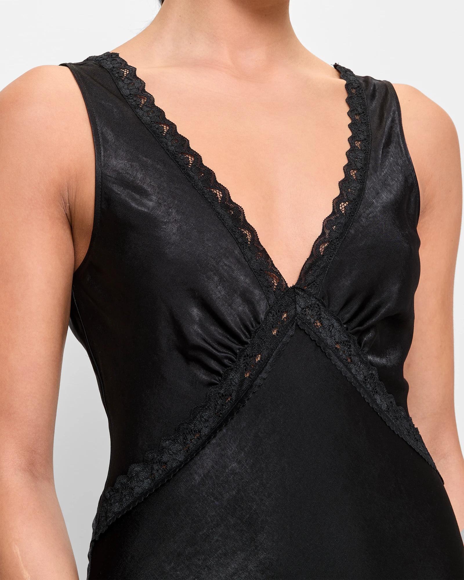 target lace slip dress Lace Trim Slip Dress - Lily Loves