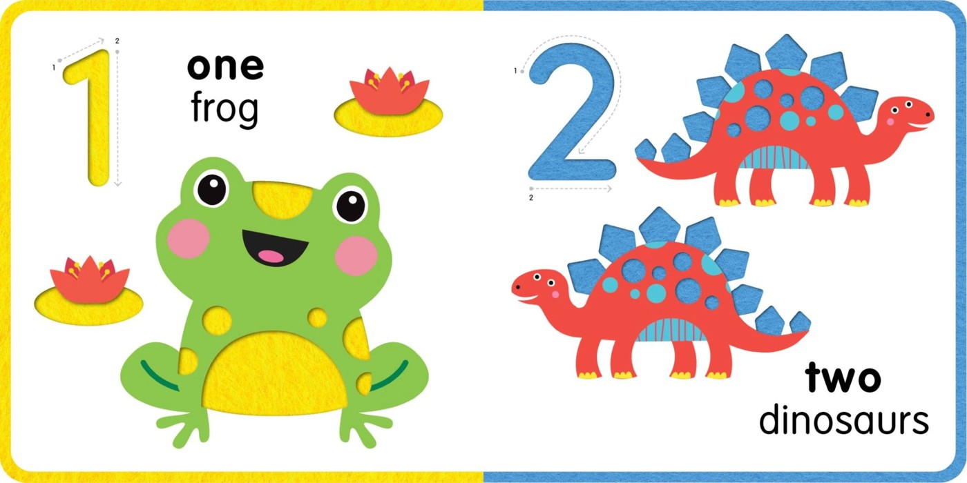 123: My First Felt Numbers - Book 2 of 3