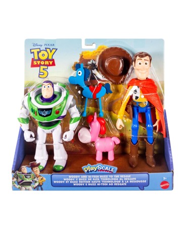Disney and Pixar Toy Story 5 Woody & Buzz Lightyear Playscale Toy Pack