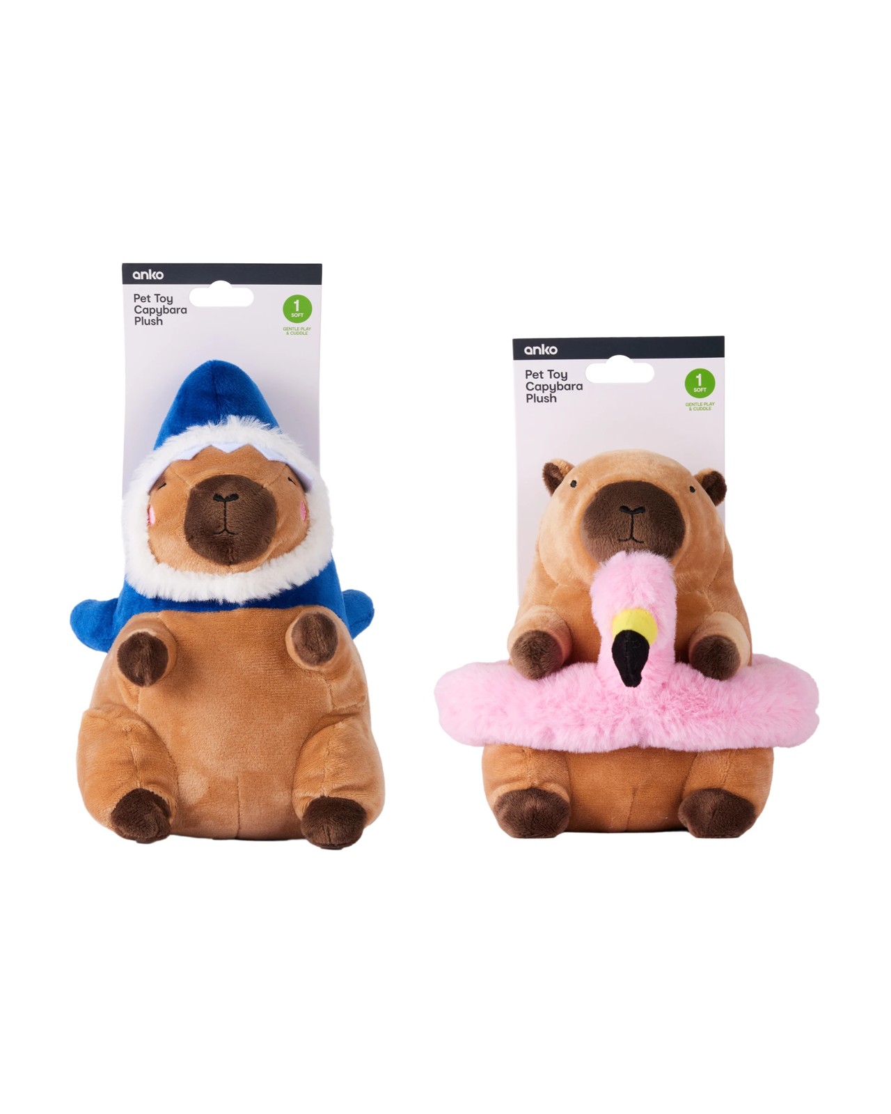 Pet Toy Capybara Plush  - Assorted - Anko 3 of 3