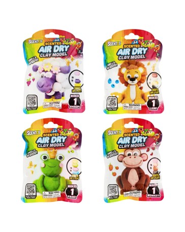 Scentos Scented Airy Dry Clay Model - Assorted