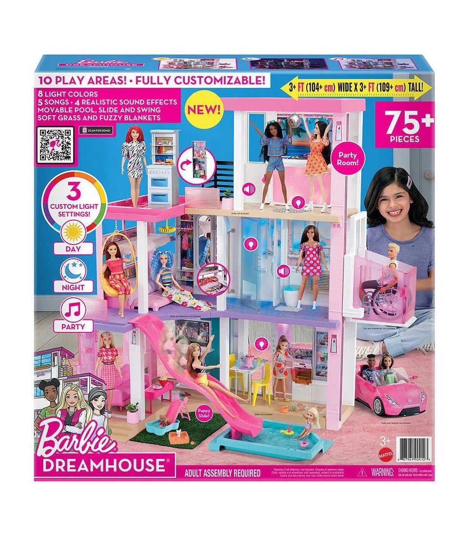 barbie setting house