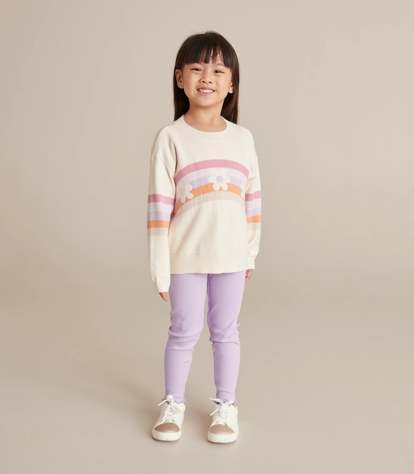 Ribbed Lettuce Hem Leggings Target Australia