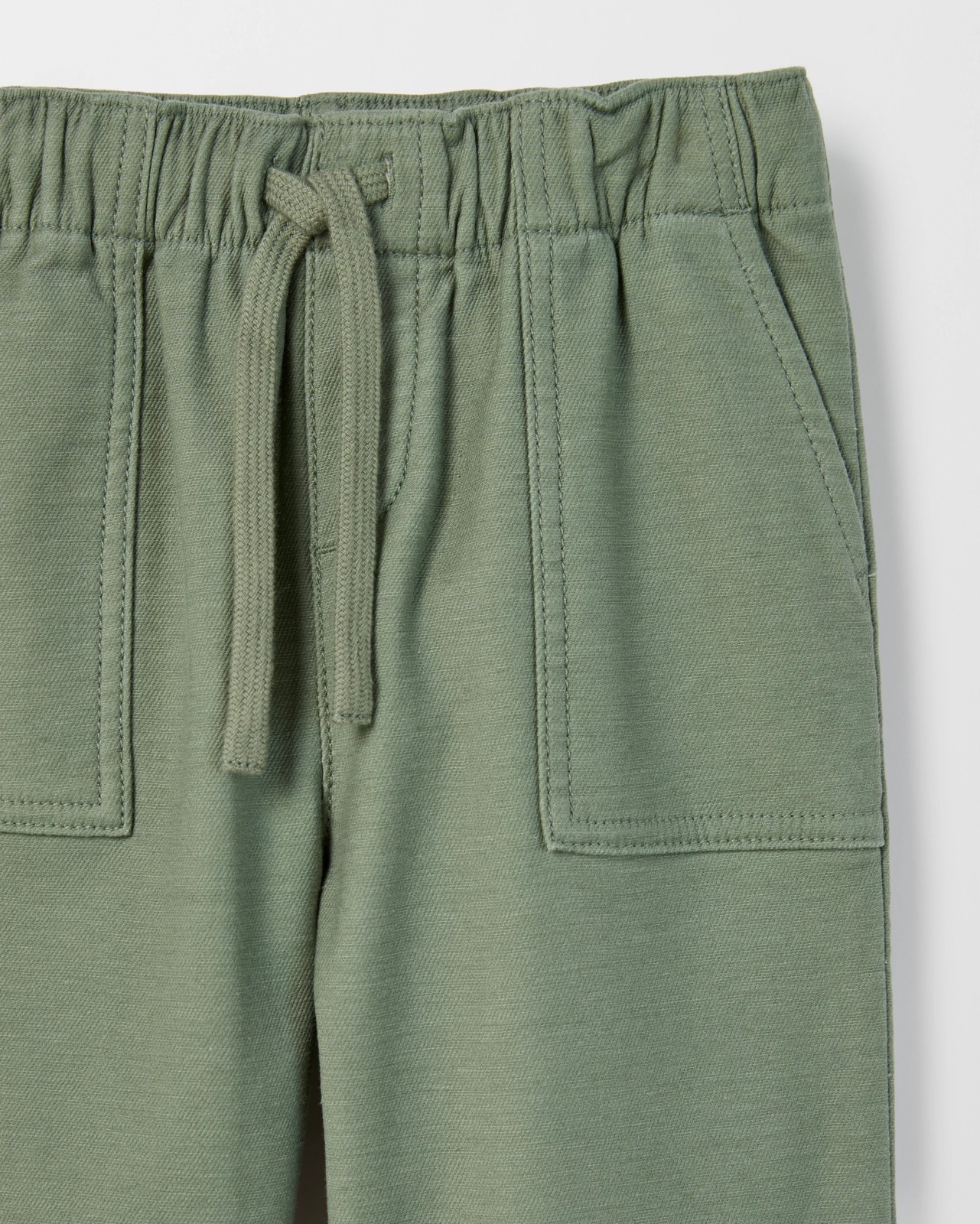 Australian Cotton Blend Everyday Pants - Sea Spray 2 of 2