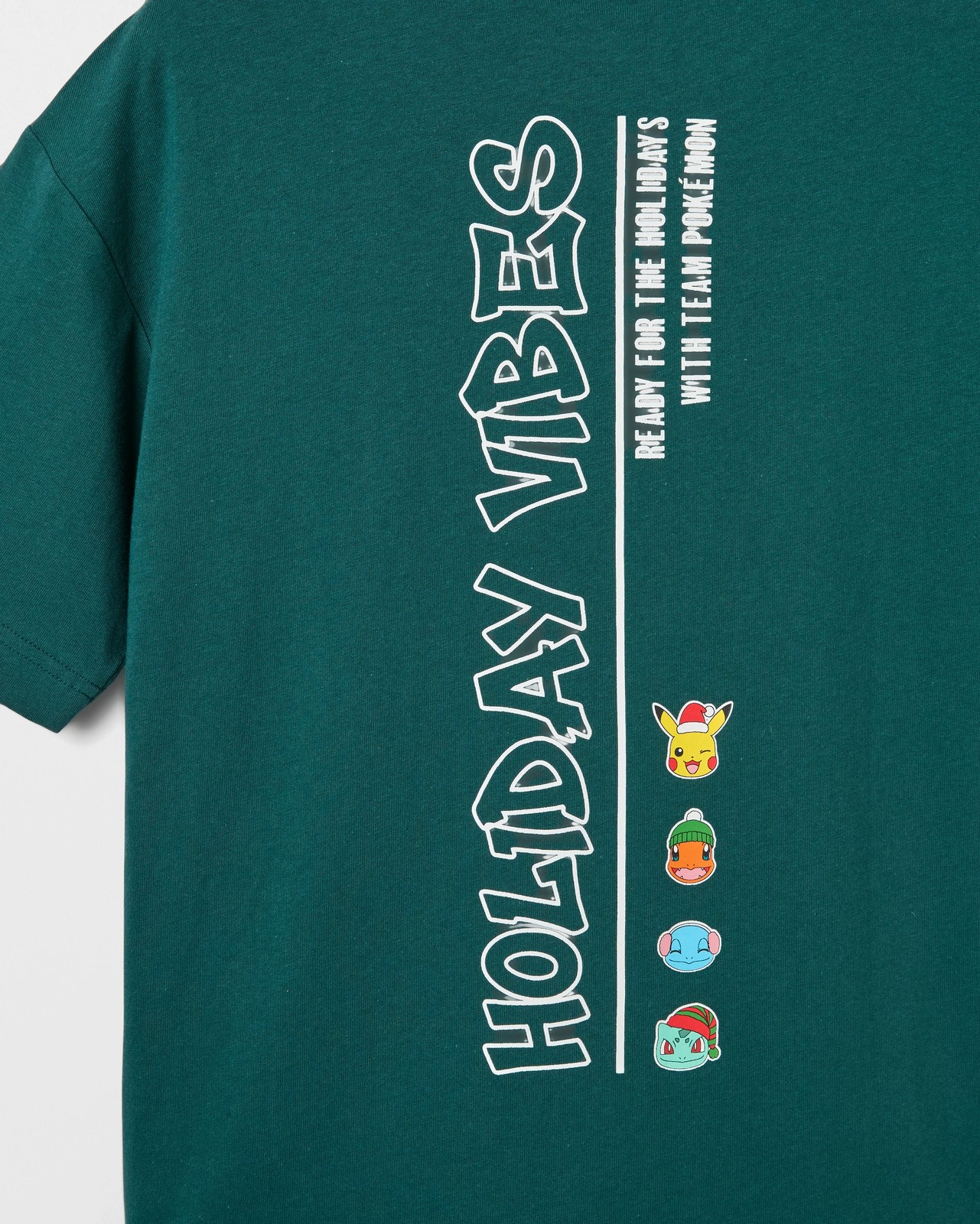 Licensed Pokemon Australian Cotton Oversized Christmas T-Shirt 4 of 4