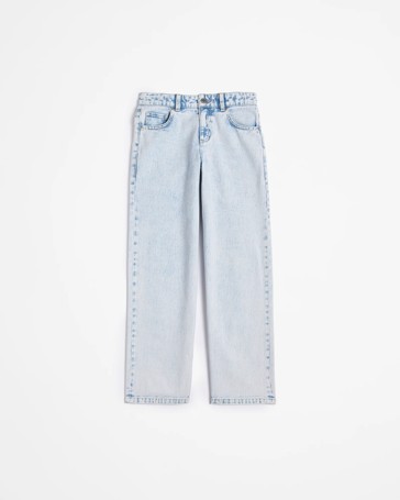 Wide Leg Denim Jeans