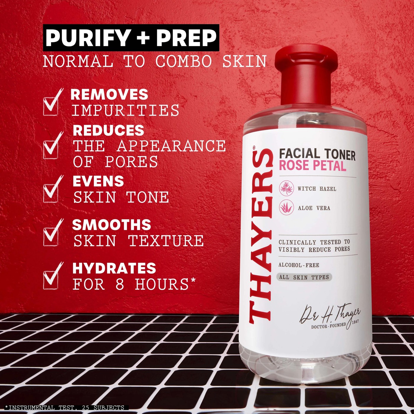 Thayers Rose Petal Alcohol Free Facial Toner 355ml - Witch Hazel and Aloe Vera 5 of 6