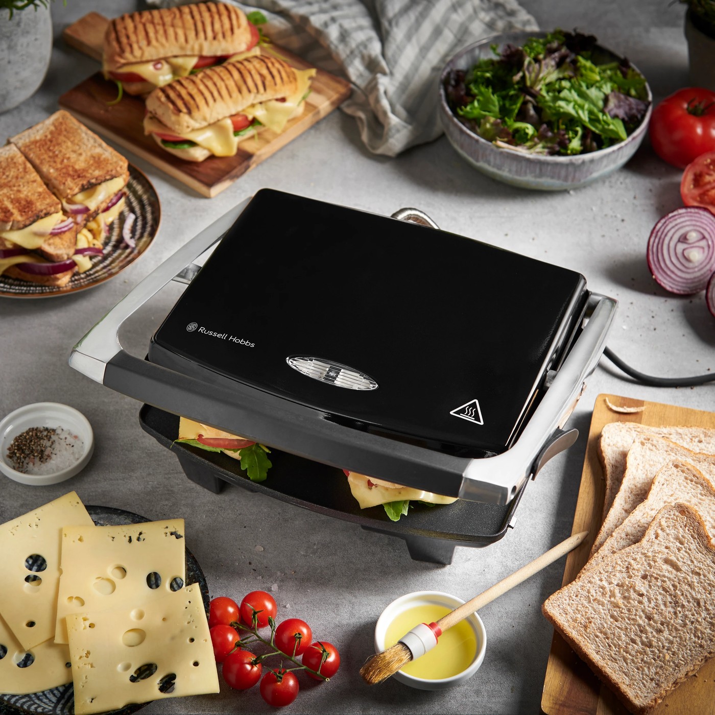 Russell Hobbs Sandwich Press - Black 5 of 6