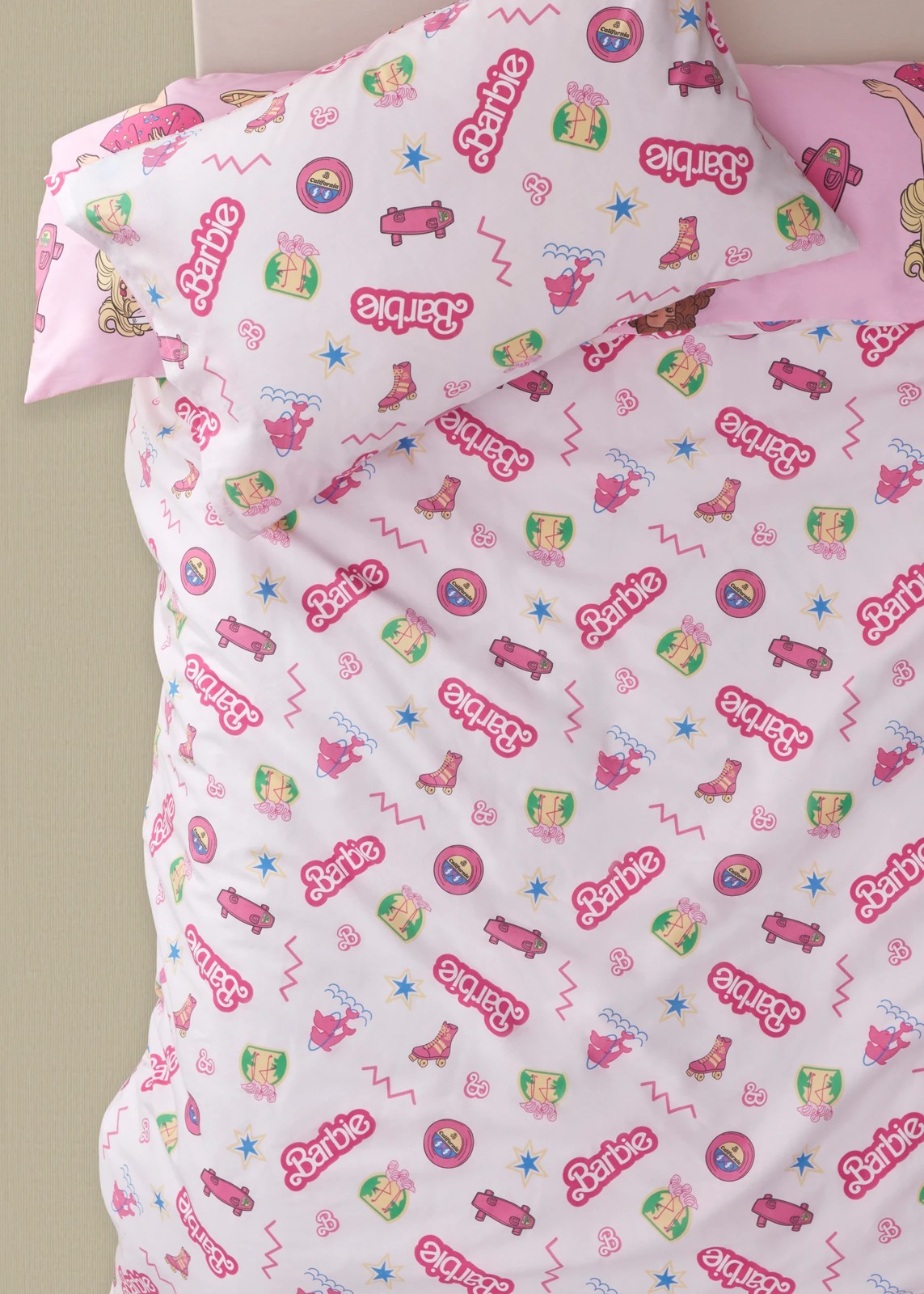 Barbie & Ken Quilt Cover Set 2 of 4