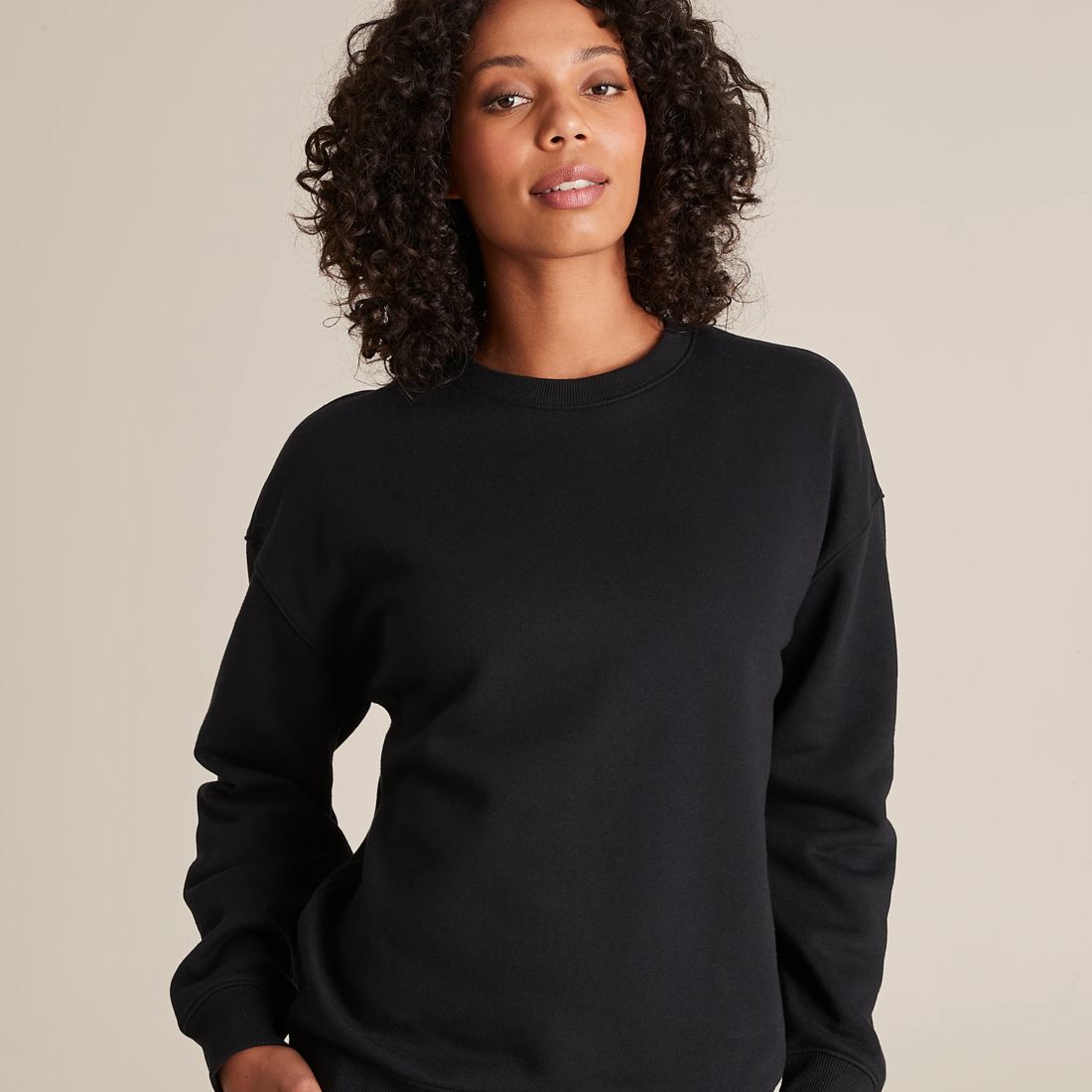 Active Relaxed Crew Fleece Jumper Target Australia