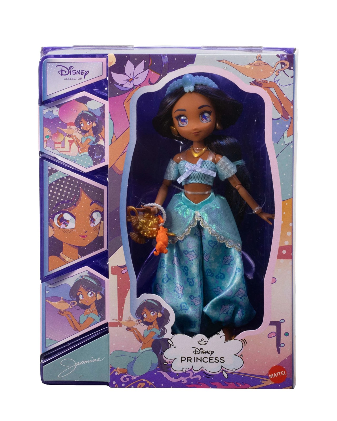 Disney Collector Princess Jasmine Manga Anime Doll & Accessories 4 of 6