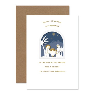 Nativity Christmas Card - Hallmark