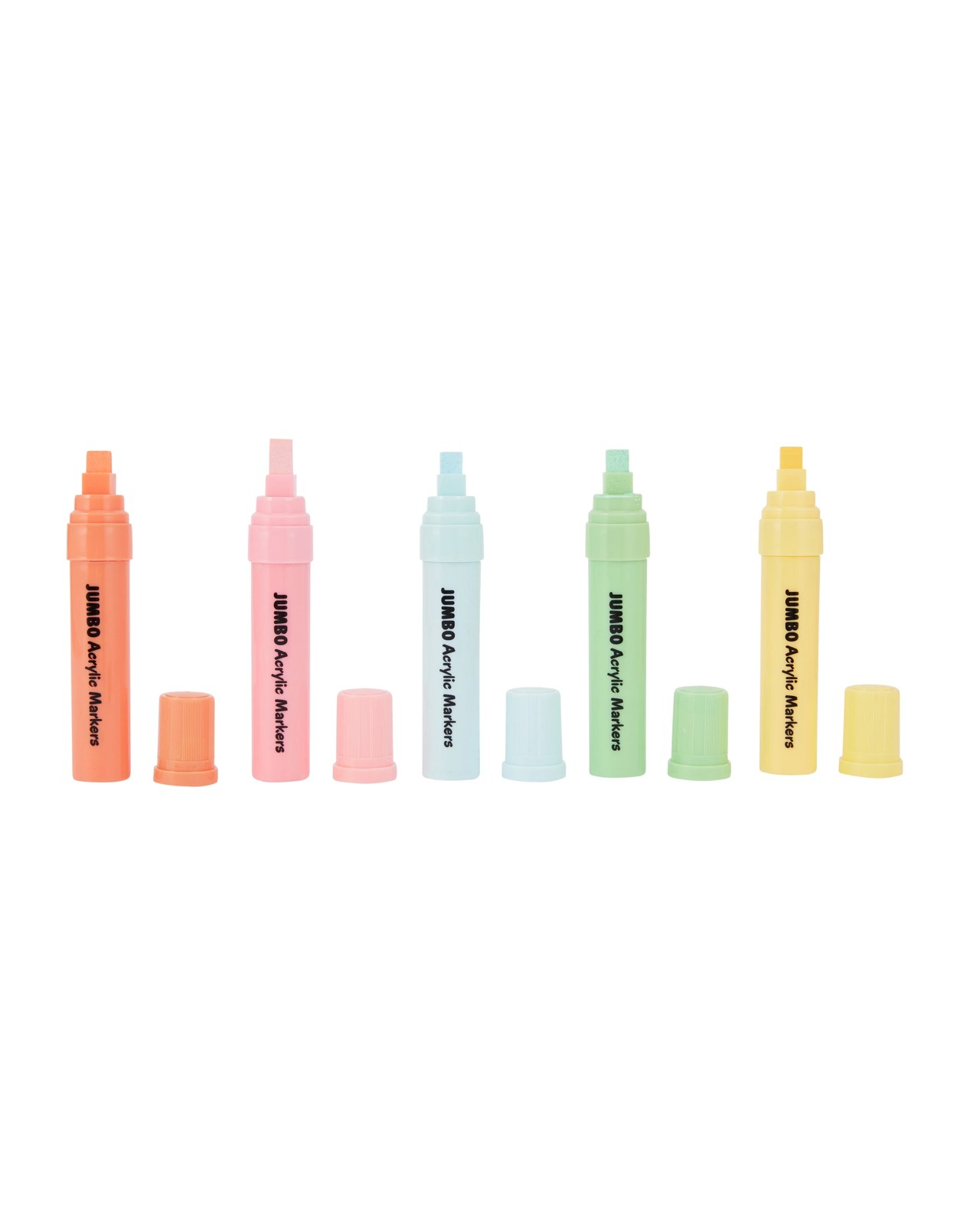 Anko 5 Pack Jumbo Paint Markers - Pastel 4 of 5