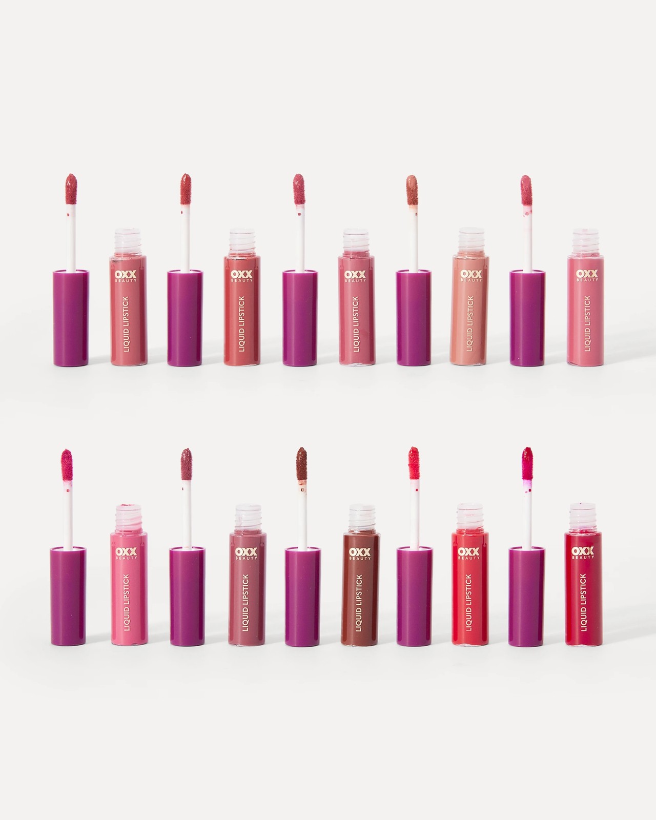 OXX Beauty Piece Perfect Pout Liquid Lipstick Set 3 of 5